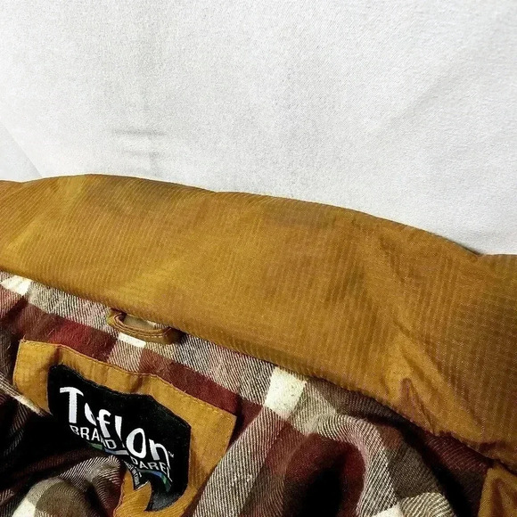 🛑 Teflon Brand Apparel Mens Heavyduty Insullated Full Zip Puffer Work Vest 2X - Picture 11 of 13